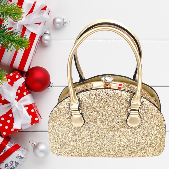 Handbag Republic Gold Glitter Handbag - Picture 2 of 10